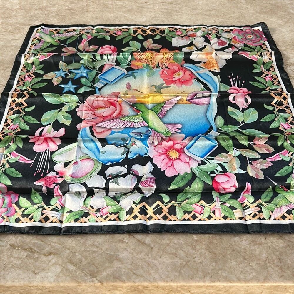 SEPHORA Hummingbird Scarf NWOT